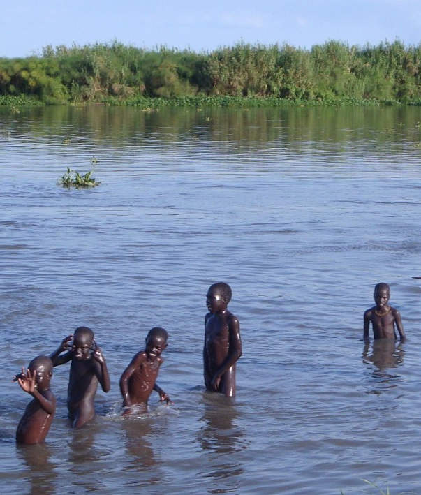 Kinderen in de Nijl